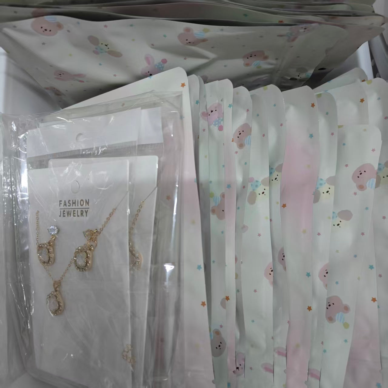 Lucky Draw: Necklace & Earring 2-Piece Set