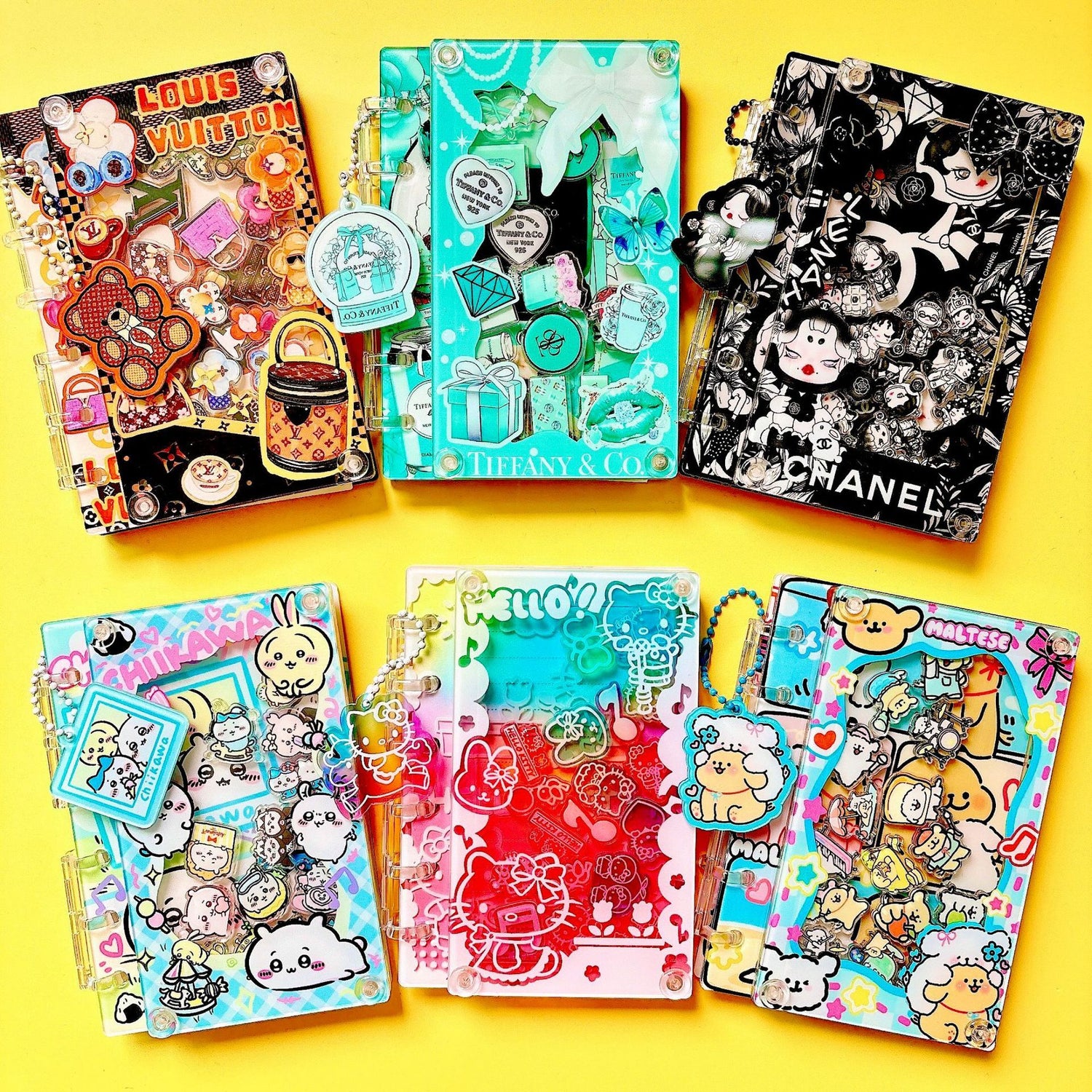 Acrylic shaking book