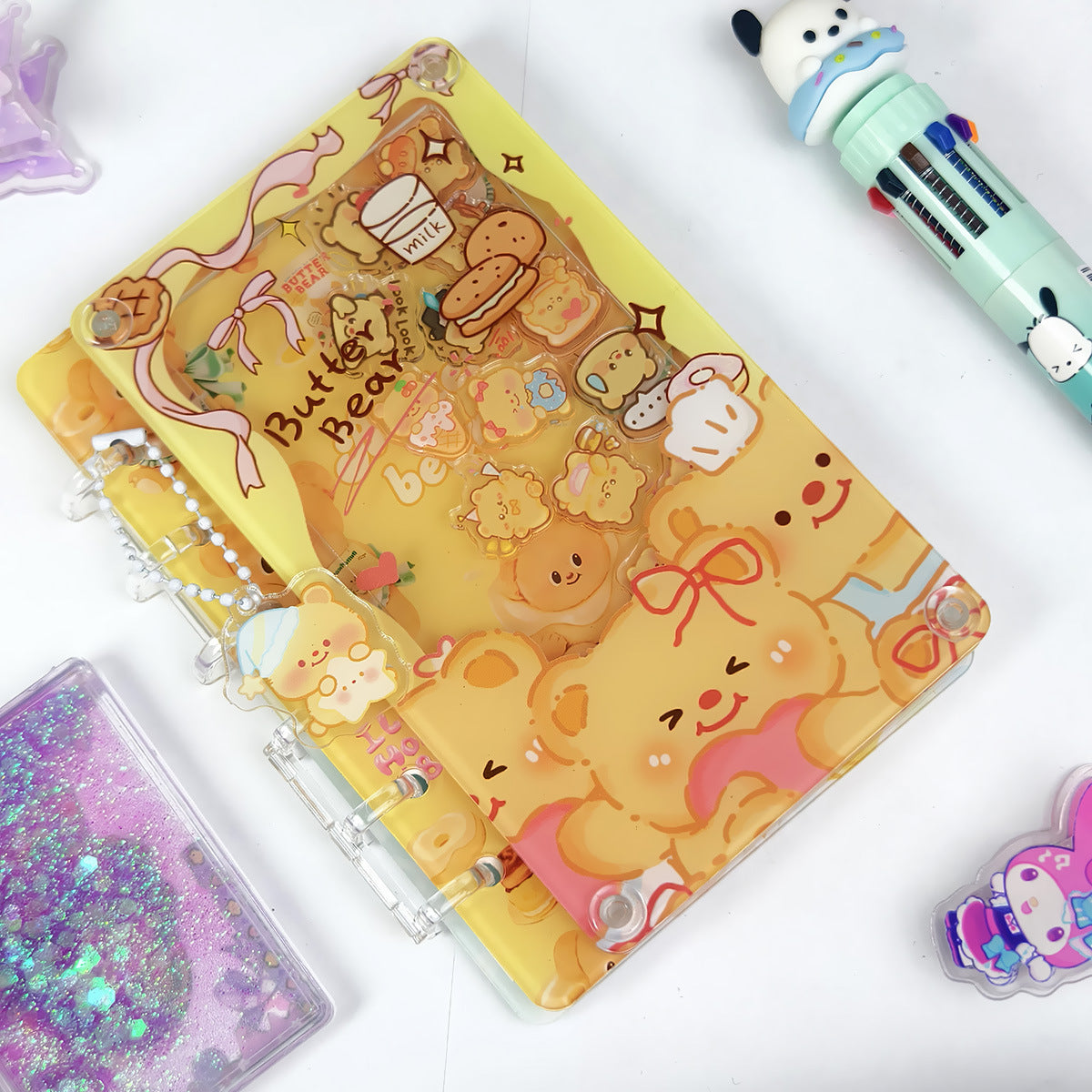 Acrylic Shaker Notebook Wholesale