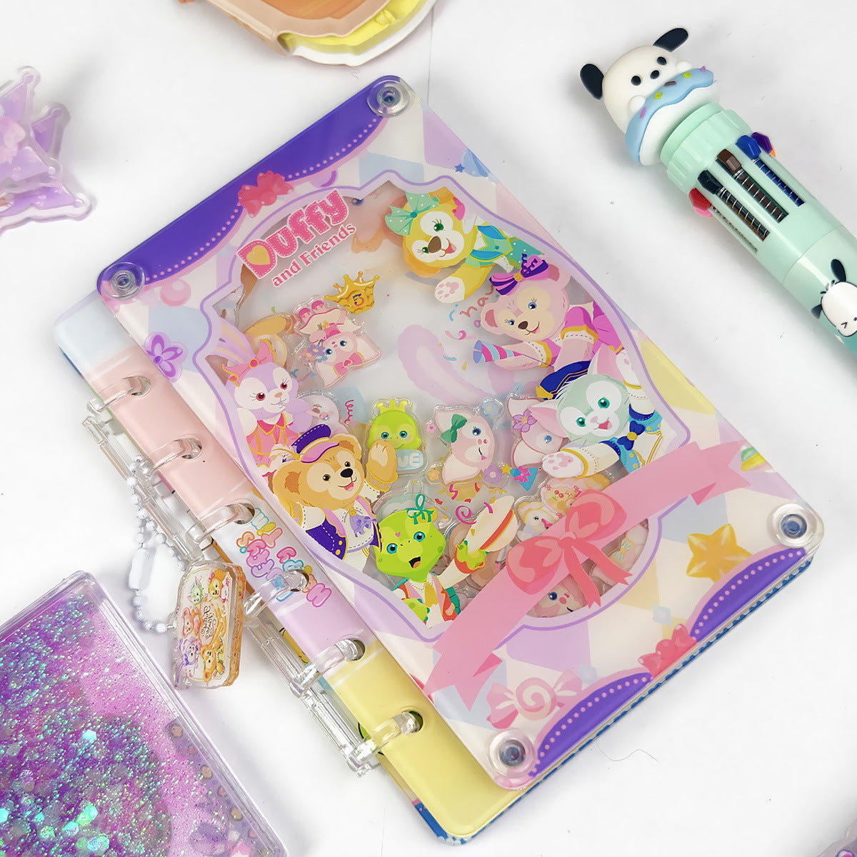 Acrylic Shaker Notebook Wholesale