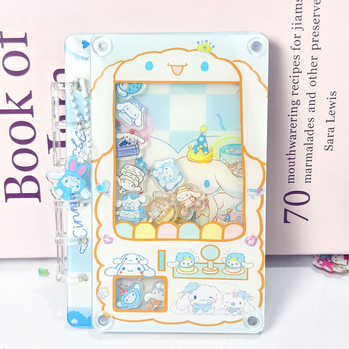 Acrylic Shaker Notebook Wholesale