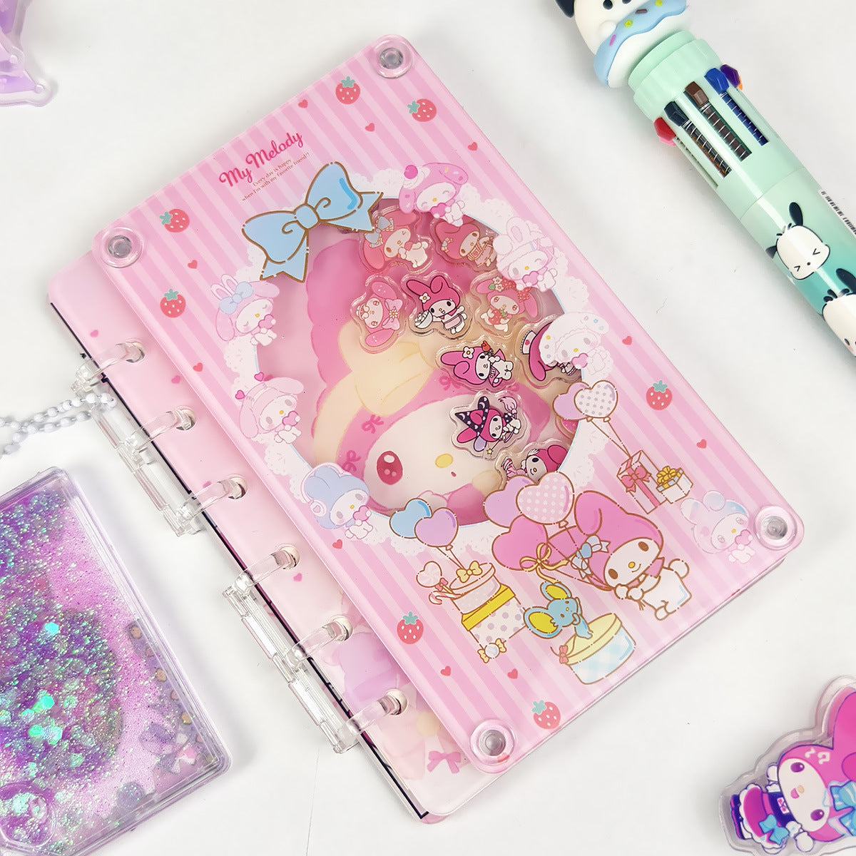 Acrylic Shaker Notebook Wholesale