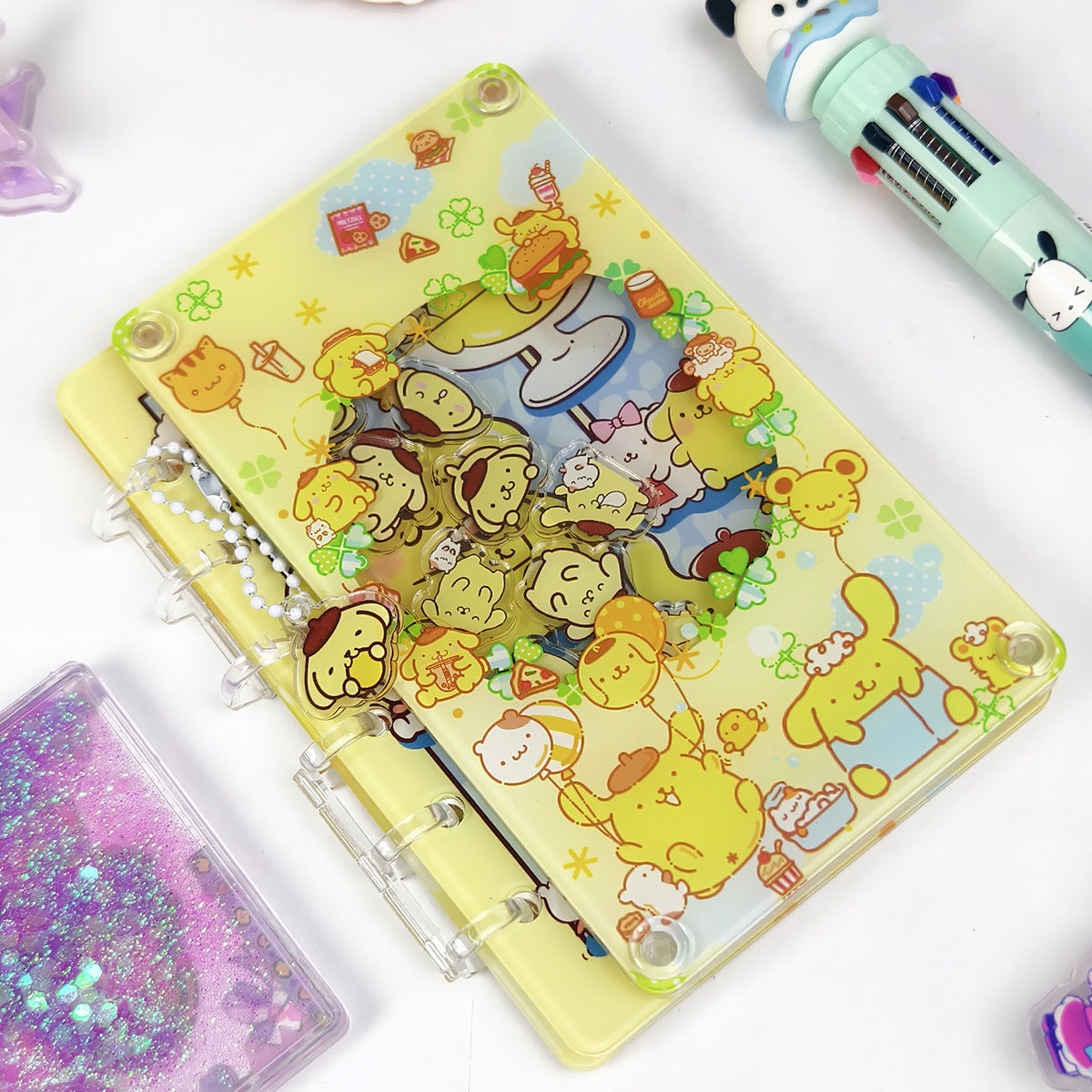 Acrylic Shaker Notebook Wholesale