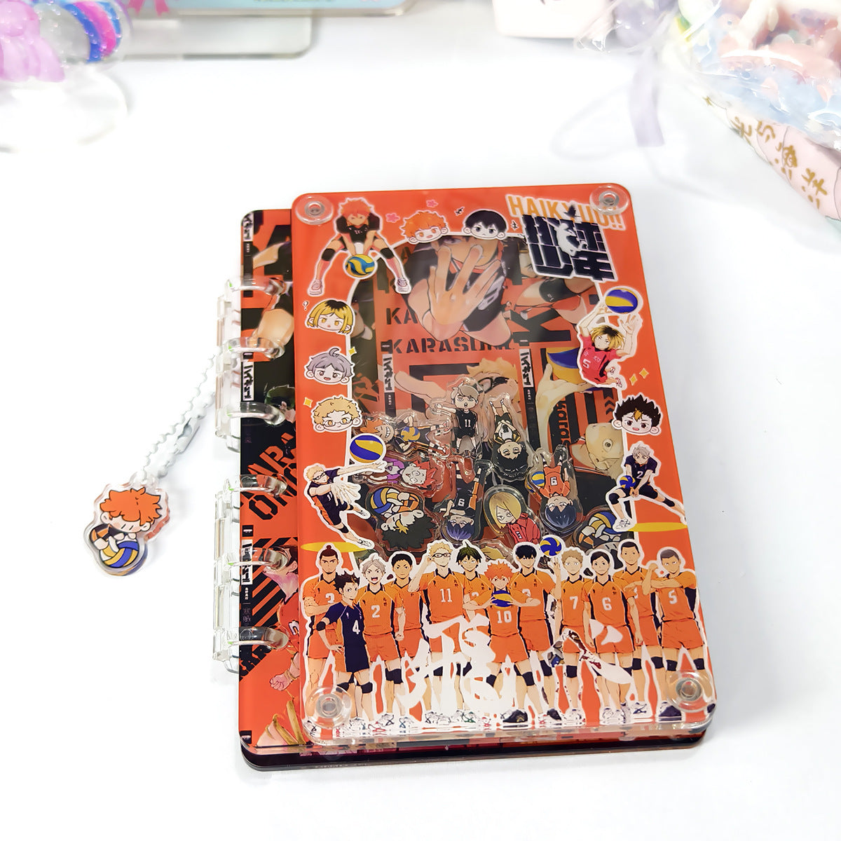 Acrylic Shaker Notebook Wholesale