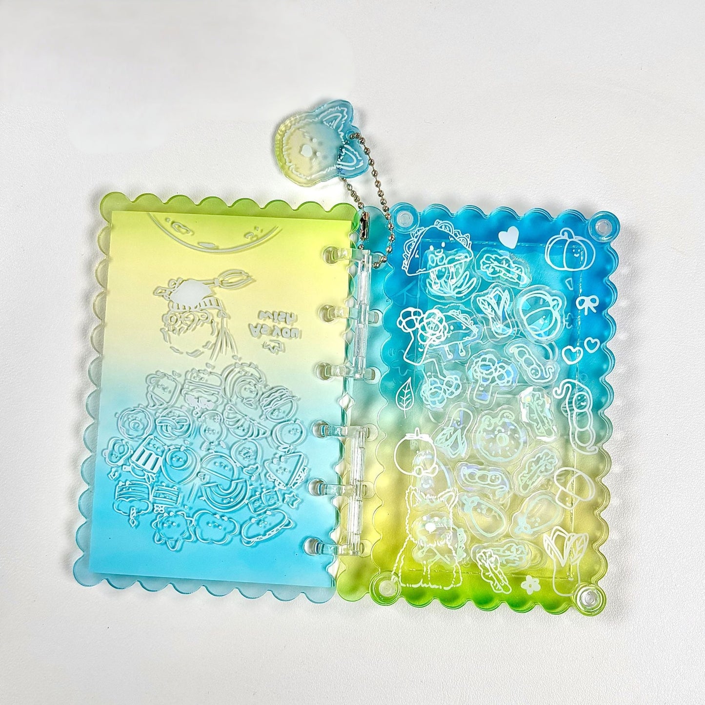 Acrylic shaking book A8