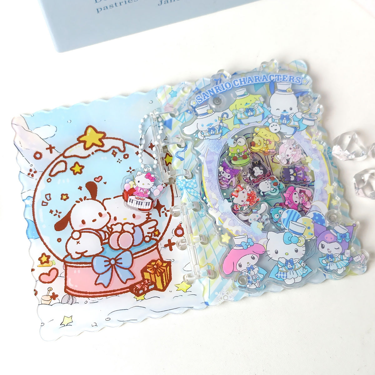 Acrylic shaking book A17