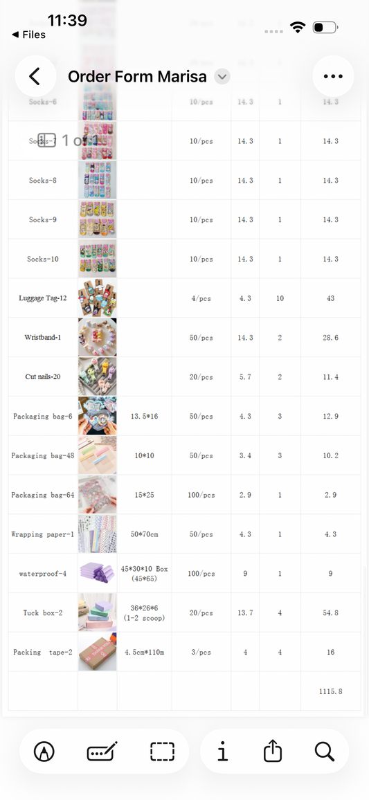 Marisa’s Lucky spoon products wholesale