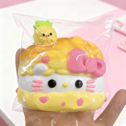 Kitty Pineapple Bun
